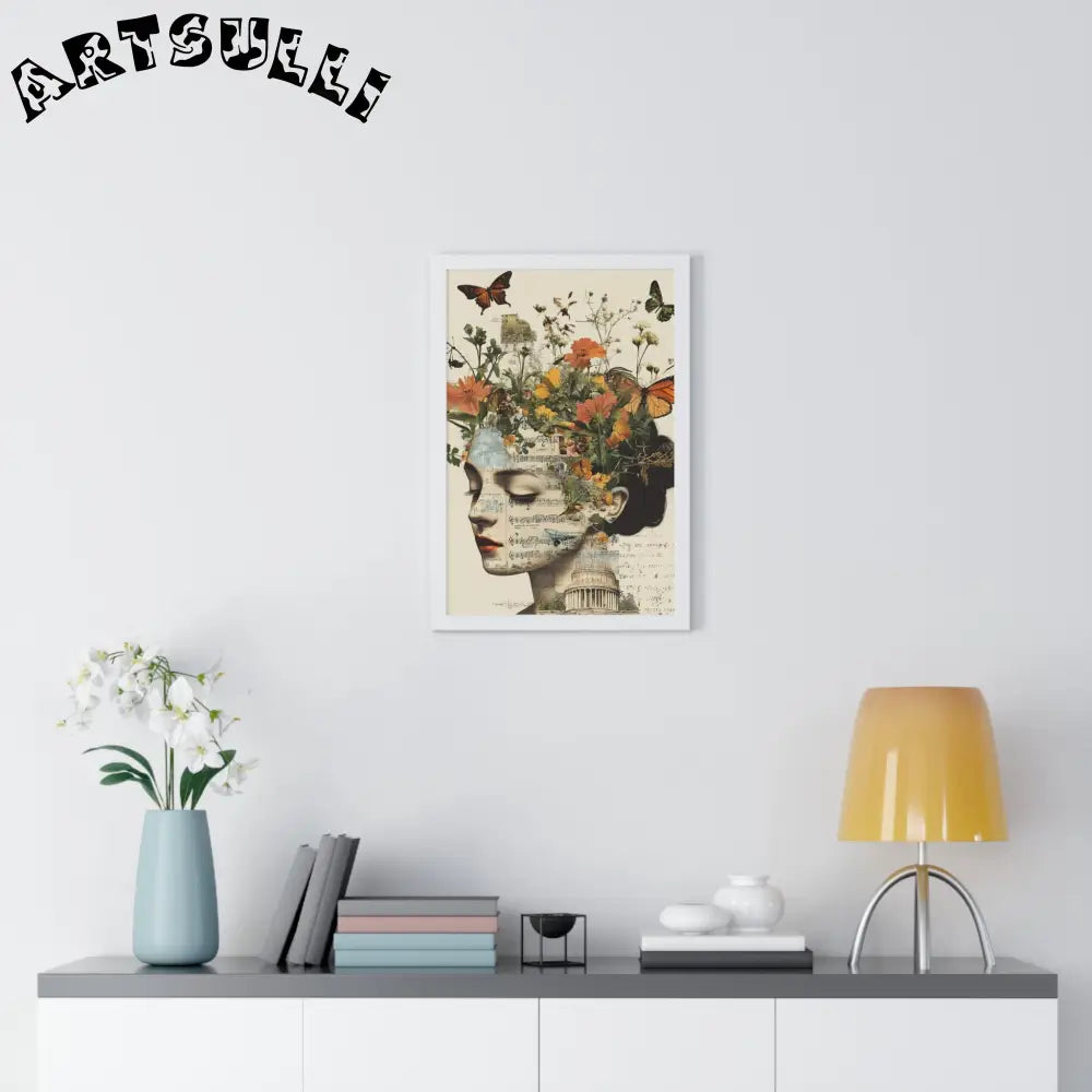 JAKKOUTTHEBXX Ethereal Muse Framed Art Printed Poster 2025