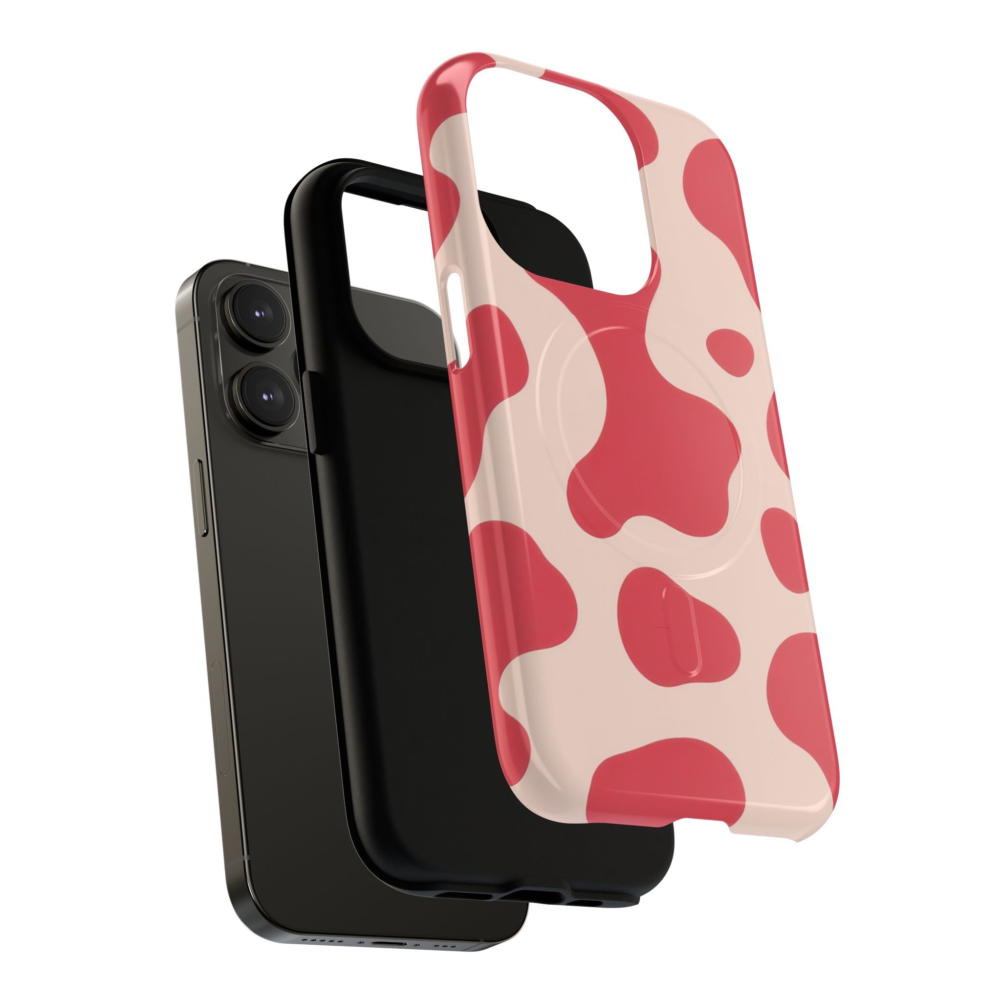 Red Jungle Cow Tough Magnetic Cases, Artsulli - Art is Long, Life is Short, Phone Case, , , , , , , 