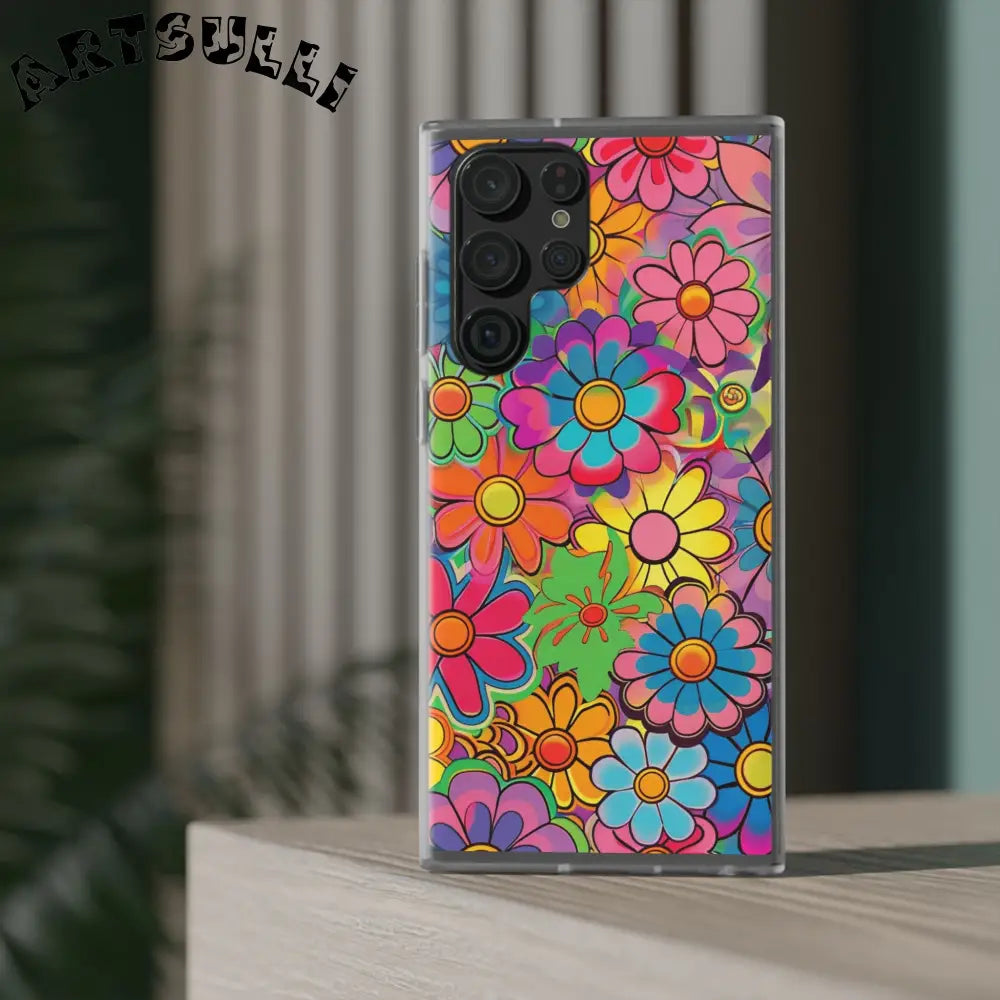 JAKKOUTTHEBXX Chromatic Daisy Dream Flexi Cases JAKKOUTTHEBXX