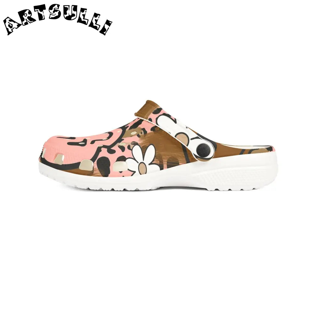 JAKKOUTTHEBXX Sutfin Ghosts Pop Art EVA Foam Rubber Shoes (AOP)
