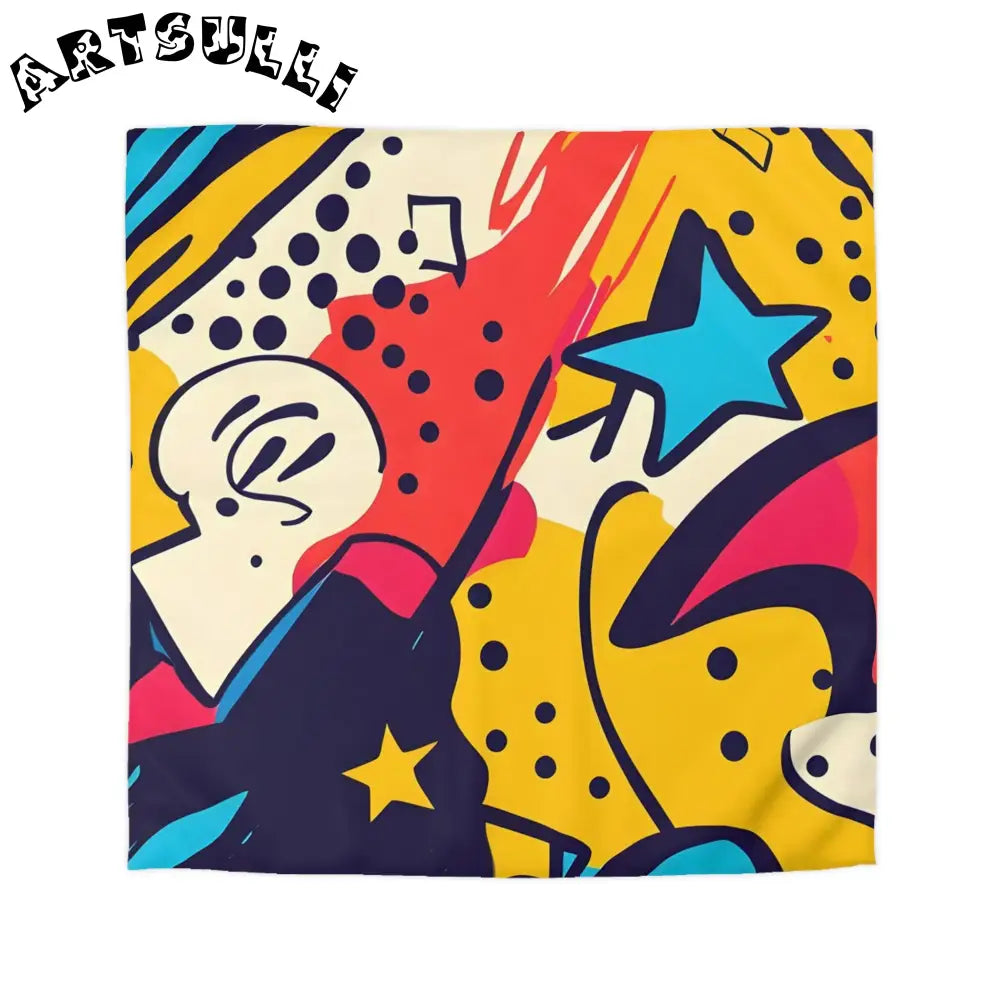 JAKKOUTTHEBXX Comic x Pop Art Microfiber Duvet Cover JAKKOUTTHEBXX