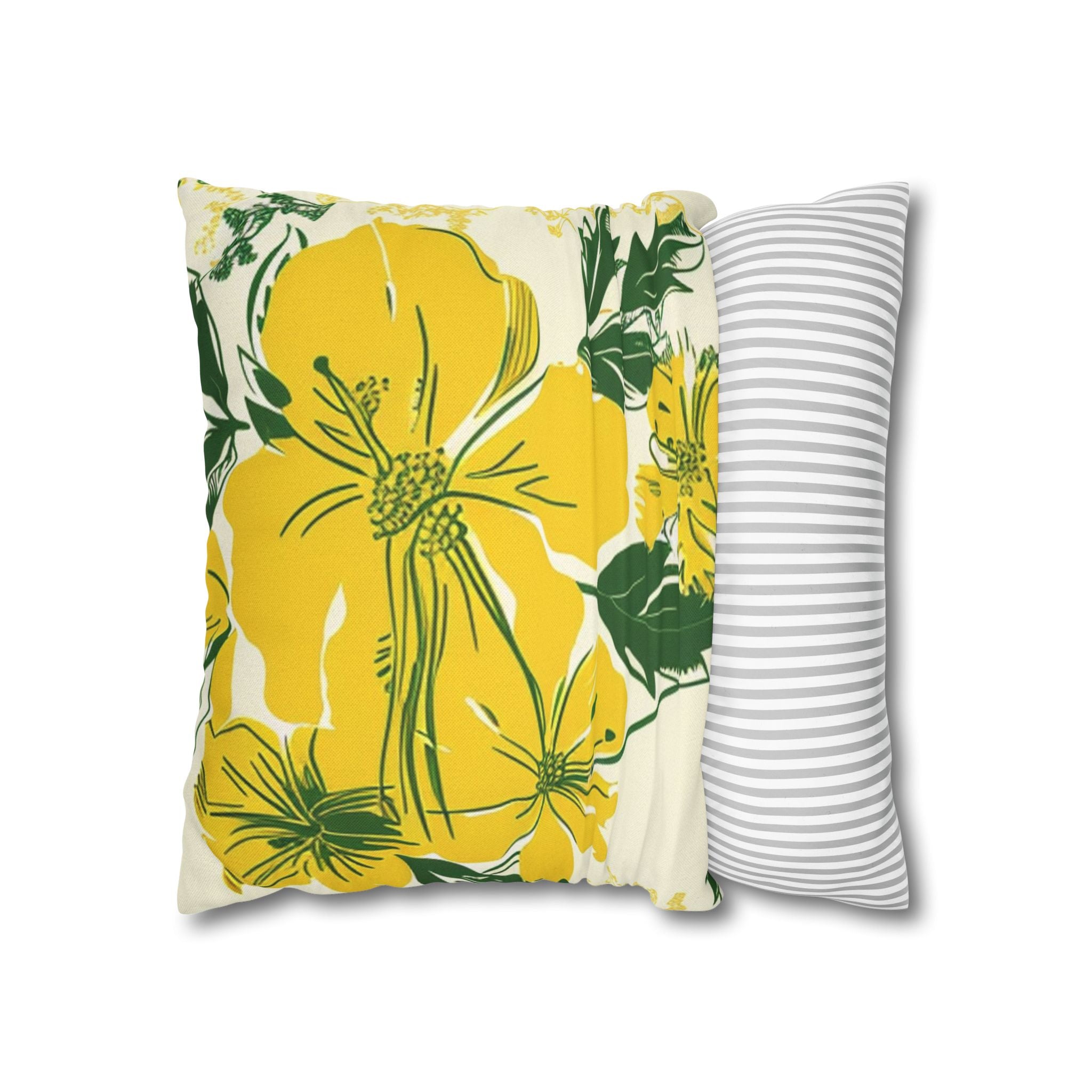Spun Polyester Square Pillowcase, Artsulli - Art is Long, Life is Short, Home Decor, , , , , , , 