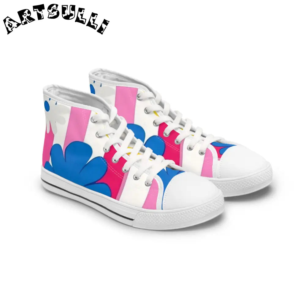 JAKKOUTTHEBXX Women’s High Top Sneakers JAKKOUTTHEBXX Artsulli - Art