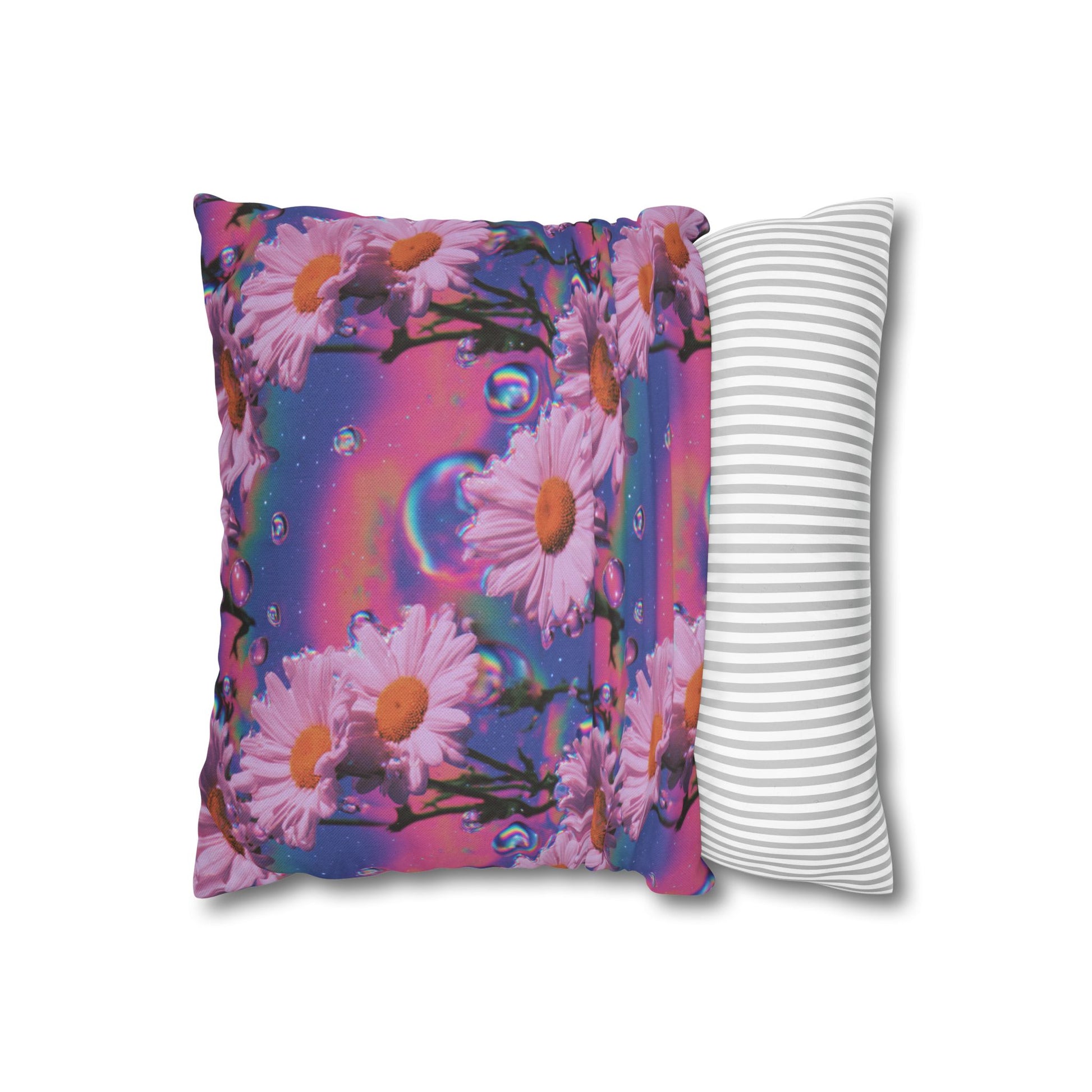 Spun Polyester Square Pillowcase, Artsulli - Art is Long, Life is Short, Home Decor, , , , , , , 