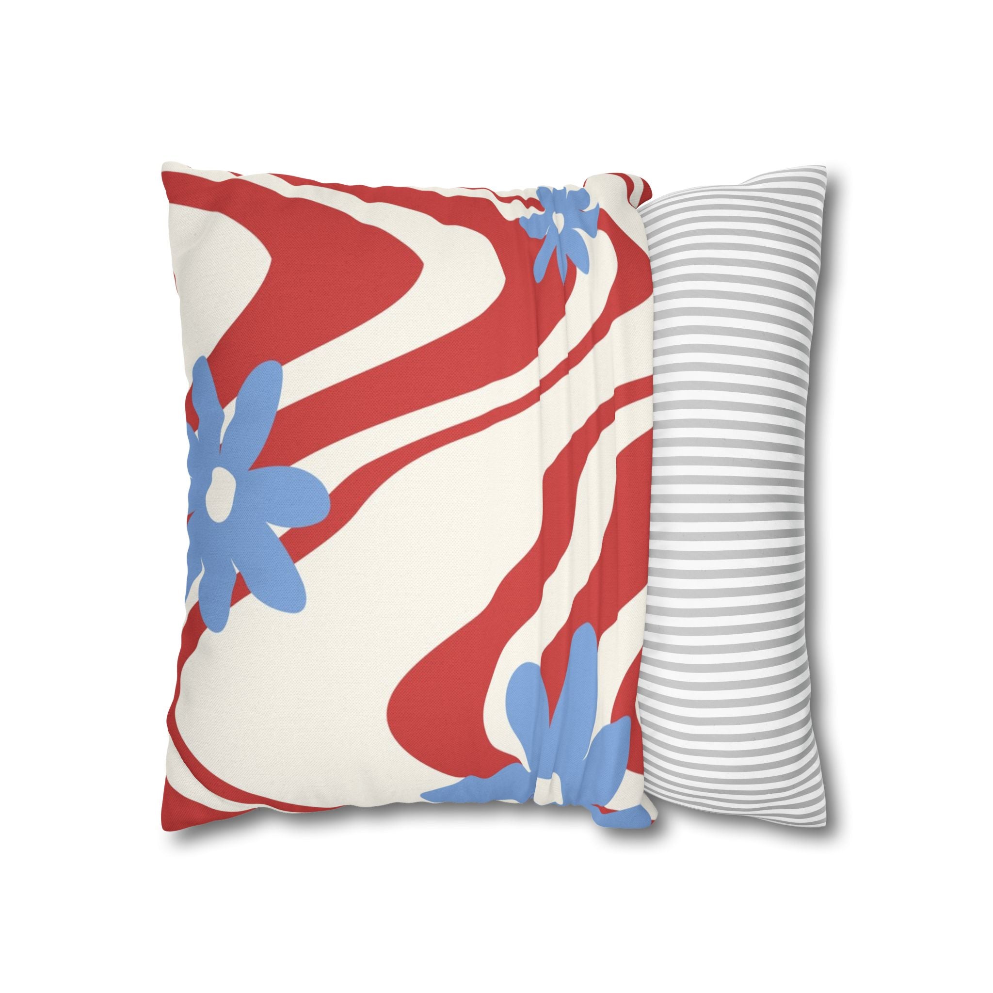 Spun Polyester Square Pillowcase