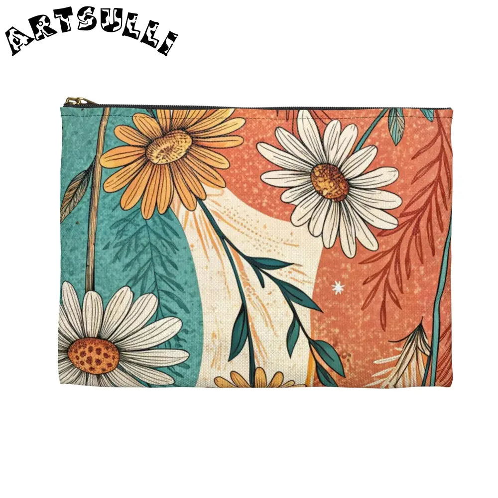 JAKKOUTTHEBXX Retro Daisy Dream Accessory Pouch JAKKOUTTHEBXX