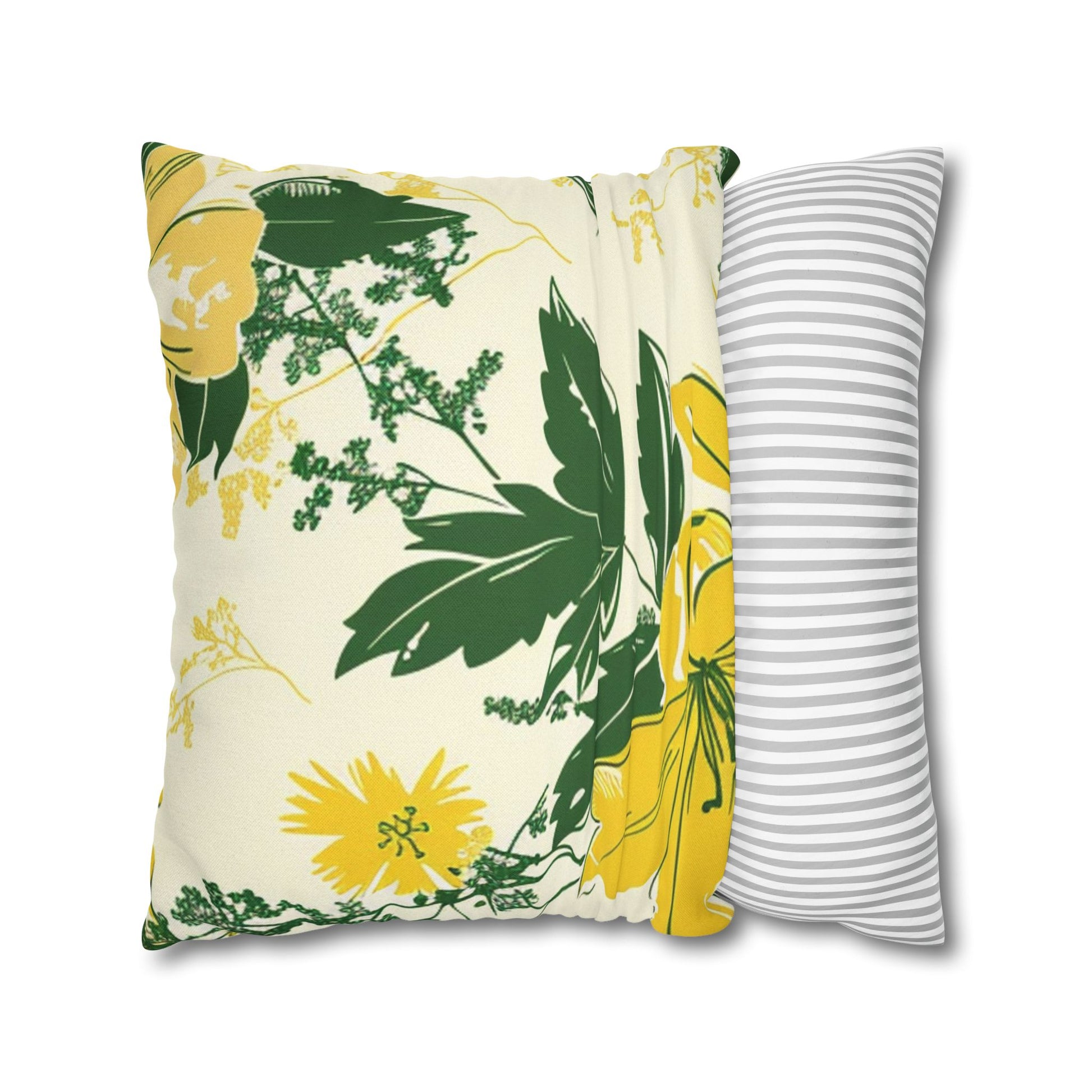 Spun Polyester Square Pillowcase, Artsulli - Art is Long, Life is Short, Home Decor, , , , , , , 