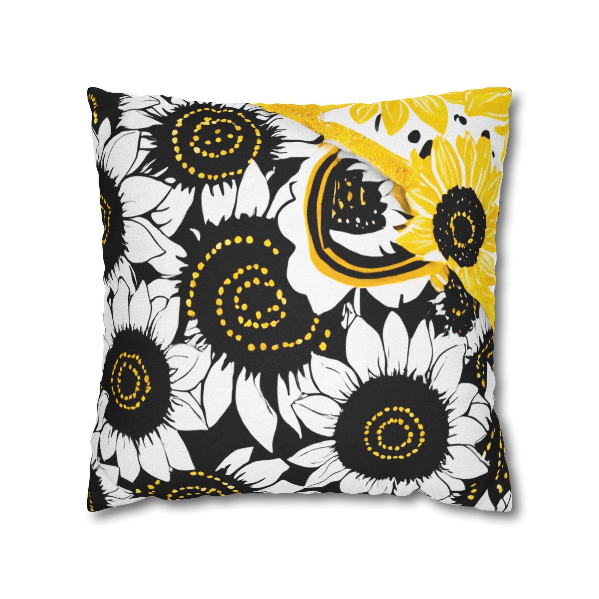 Spun Polyester Square Pillowcase, Artsulli - Art is Long, Life is Short, Home Decor, Size, 18" × 18", , , , , 31741626014679041508