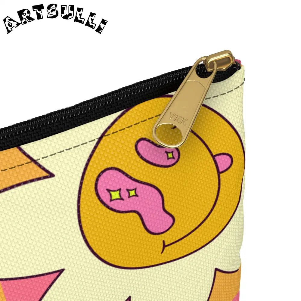 JAKKOUTTHEBXX Trippy Sour Face Rave Accessory Pouch JAKKOUTTHEBXX