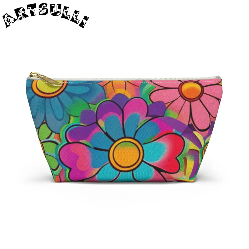 JAKKOUTTHEBXX Chromatic Daisy Dream Accessory Pouch w T-bottom