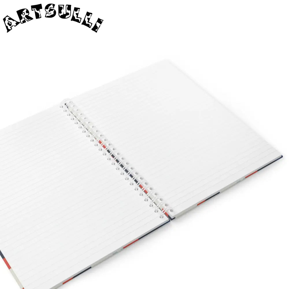 JAKKOUTTHEBXX Camo Ghosts Spiral Notebook JAKKOUTTHEBXX Artsulli