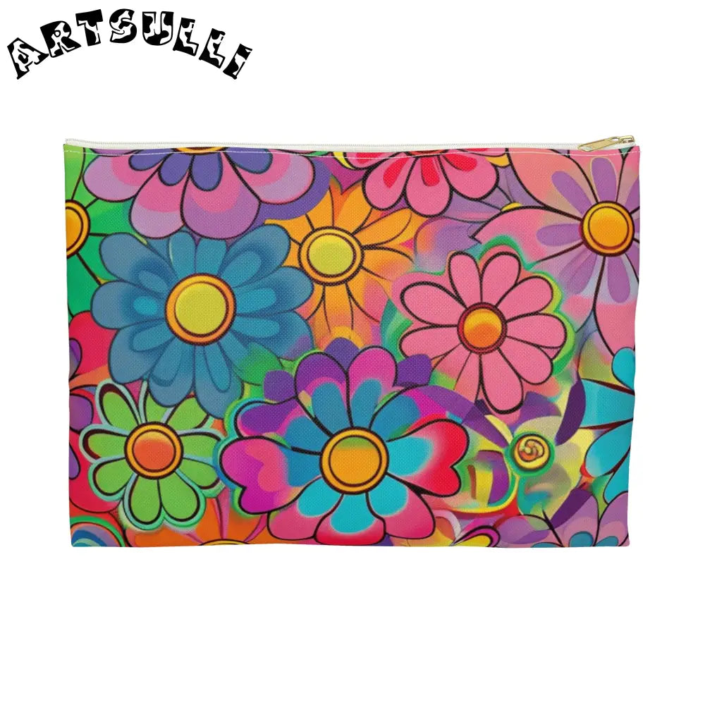 JAKKOUTTHEBXX Chromatic Daisy Dream II Accessory Pouch JAKKOUTTHEBXX