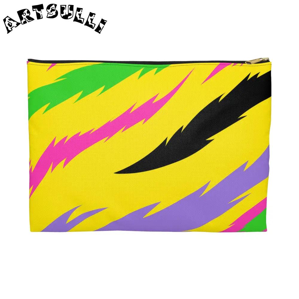 JAKKOUTTHEBXX Electric Tiger Fur Accessory Pouch JAKKOUTTHEBXX