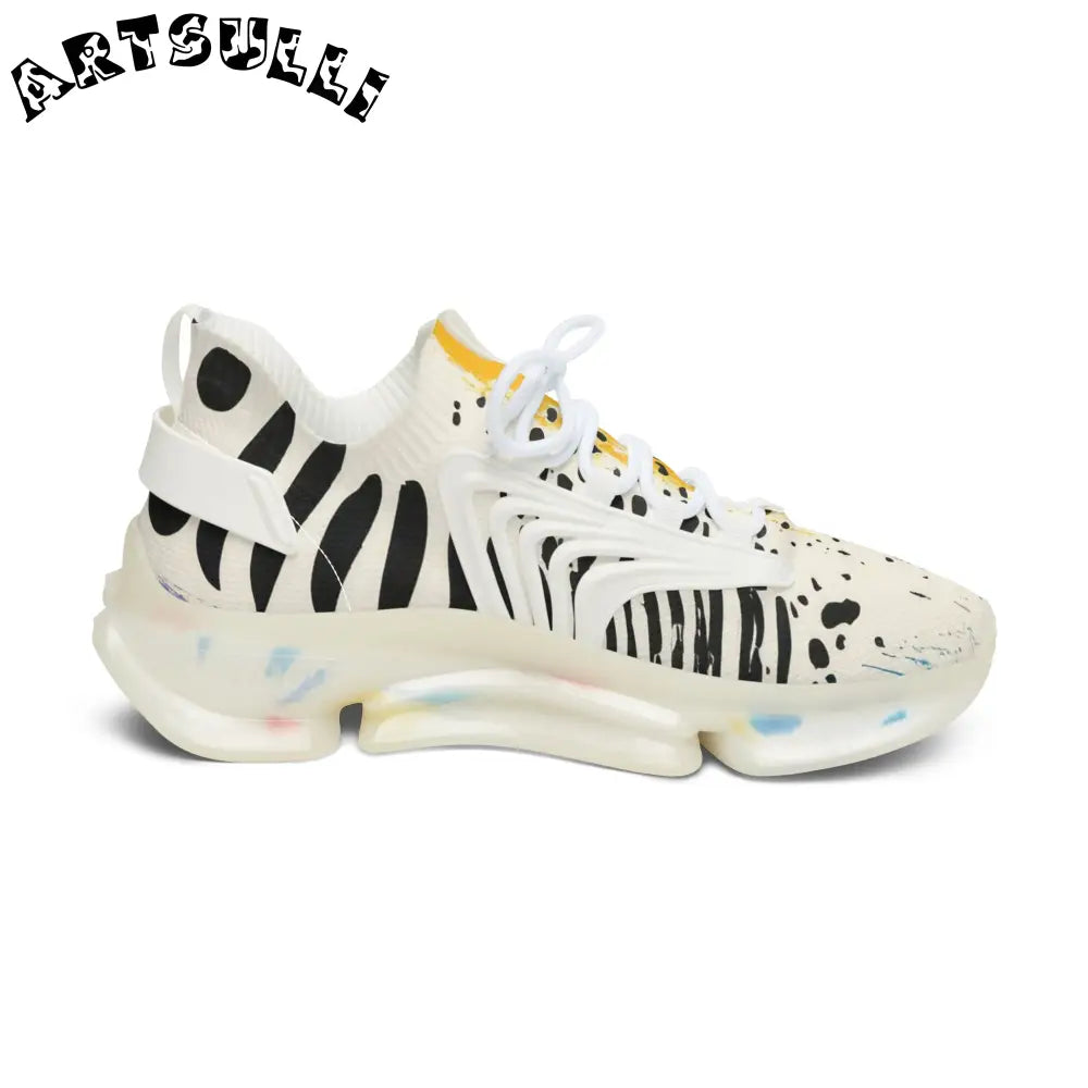 JAKKOUTTHEBXX Rae Zebra Rhapsody Women’s Mesh Sneakers JAKKOUTTHEBXX