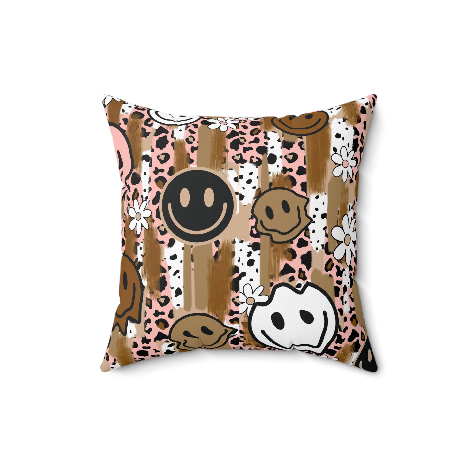 Sutfin Ghosts Pop Art Spun Polyester Square Pillow, Artsulli - Art is Long, Life is Short, Home Decor, , , , , , , 