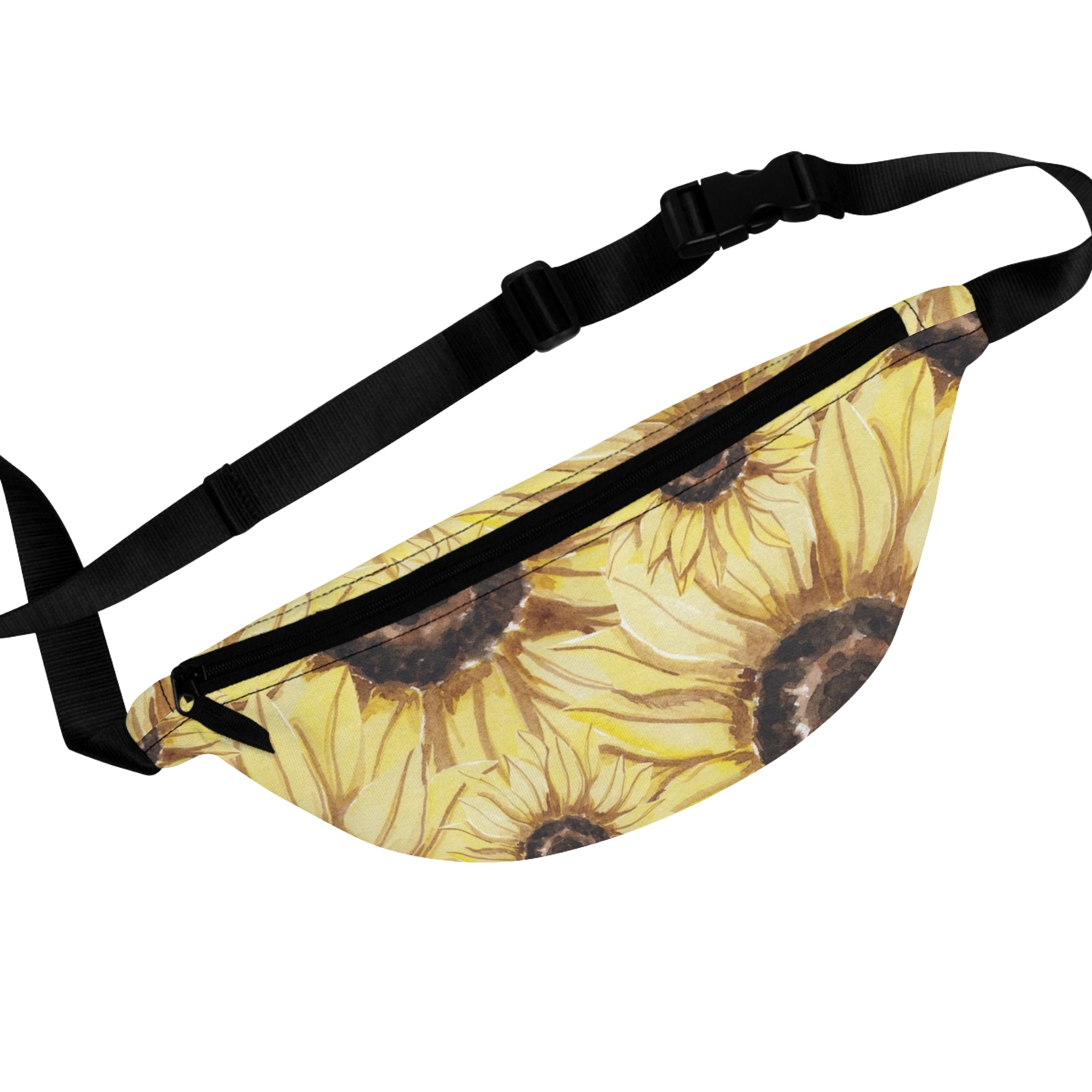 Retro Anime Sunflower Fanny Pack, Artsulli - Art is Long, Life is Short, Bags, Size, One size, , , , , 12587896185507036700