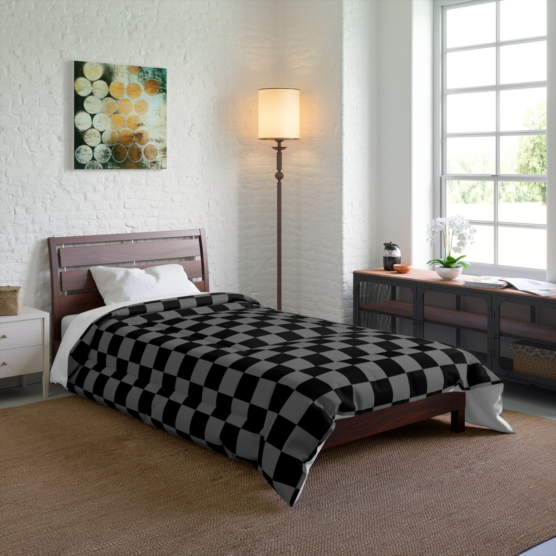 8K Void Surfer Comforter, Artsulli - Art is Long, Life is Short, Home Decor, , , , , , , 