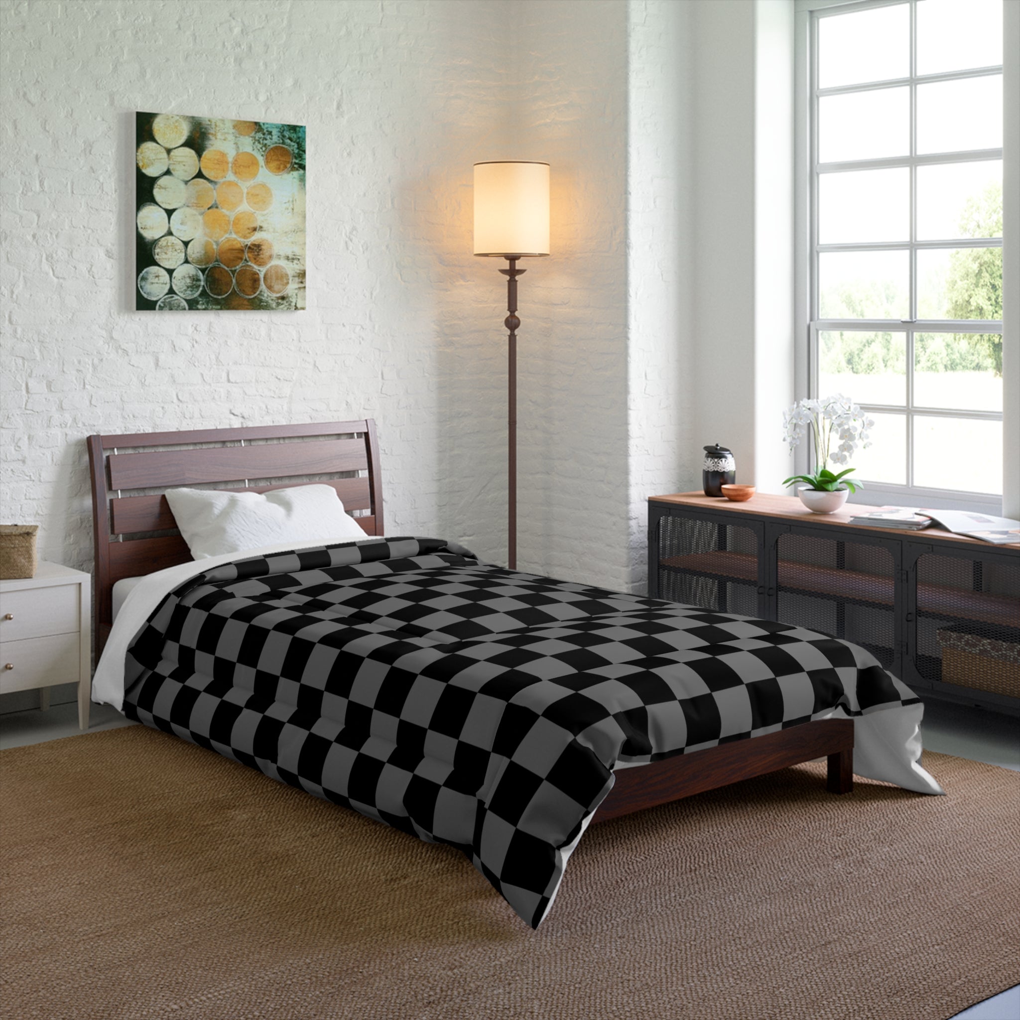 8K Void Surfer Comforter, Artsulli - Art is Long, Life is Short, Home Decor, , , , , , , 