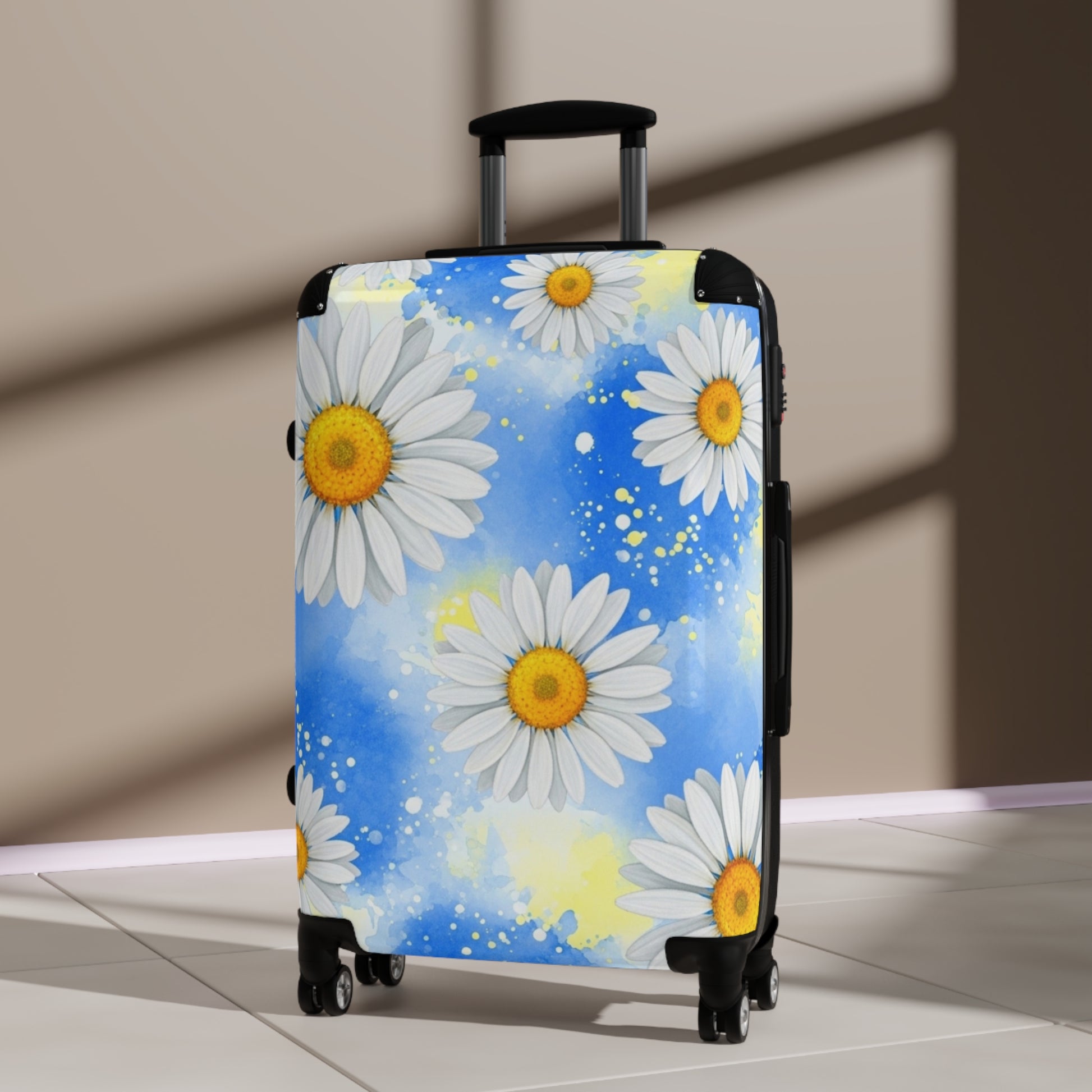 Daisies Suitcase, Artsulli - Art is Long, Life is Short, Bags, , , , , , , 