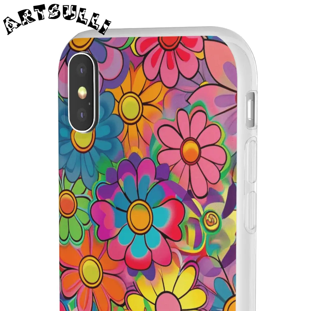 JAKKOUTTHEBXX Chromatic Daisy Dream Flexi Cases JAKKOUTTHEBXX