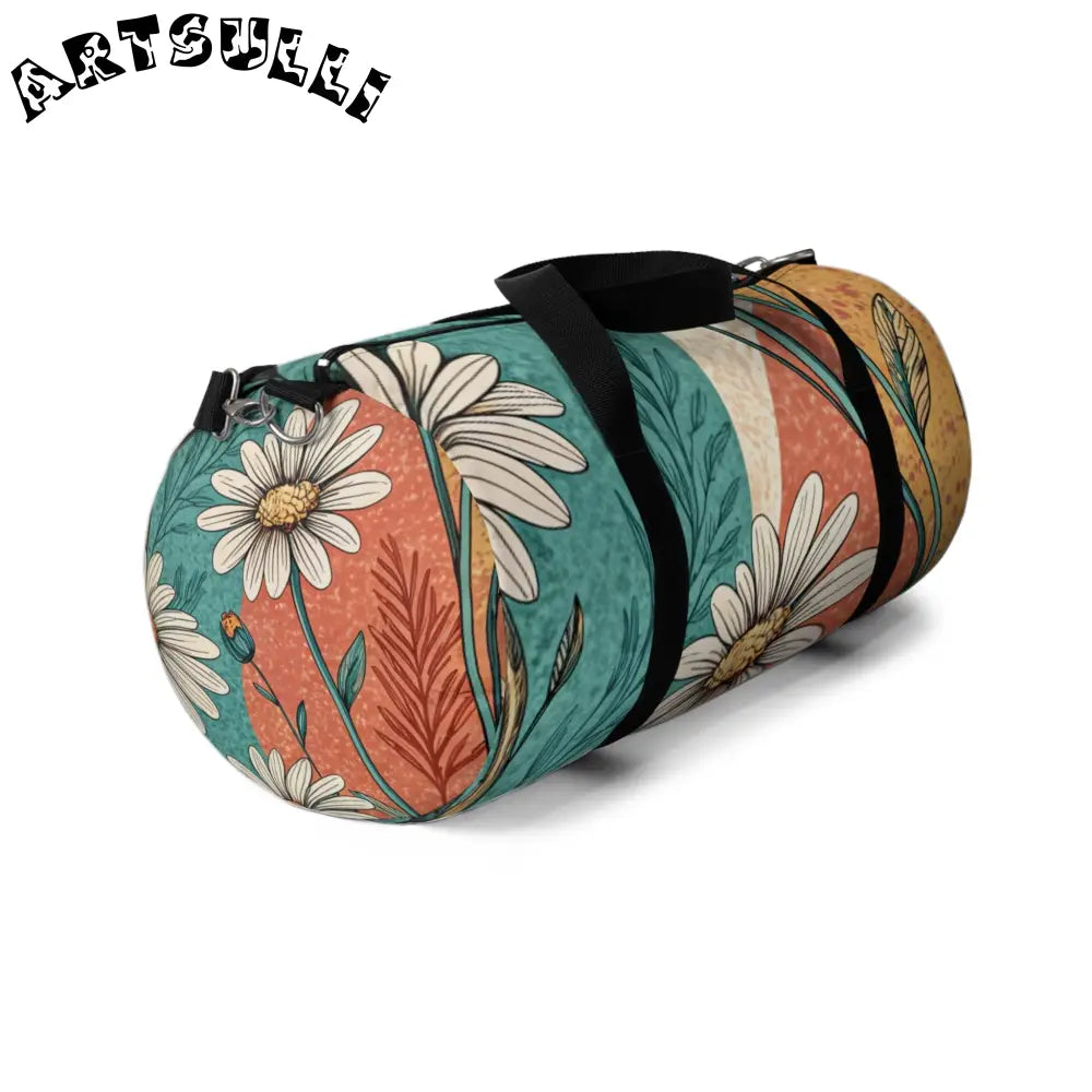 JAKKOUTTHEBXX Retro Daisy Dream Duffel Bag JAKKOUTTHEBXX Artsulli