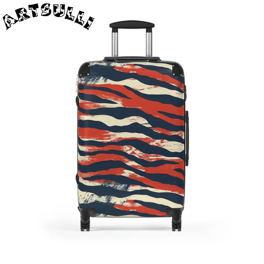 JAKKOUTTHEBXX Capricious Tiger Wave Suitcase JAKKOUTTHEBXX Artsulli
