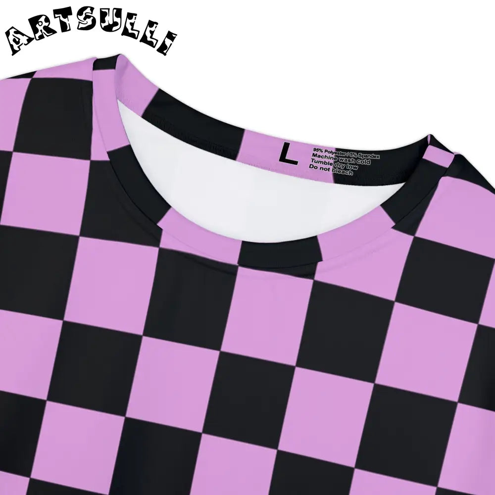 JAKKOUTTHEBXX Pixel Punk Vision Women’s Short Sleeve Shirt (AOP)
