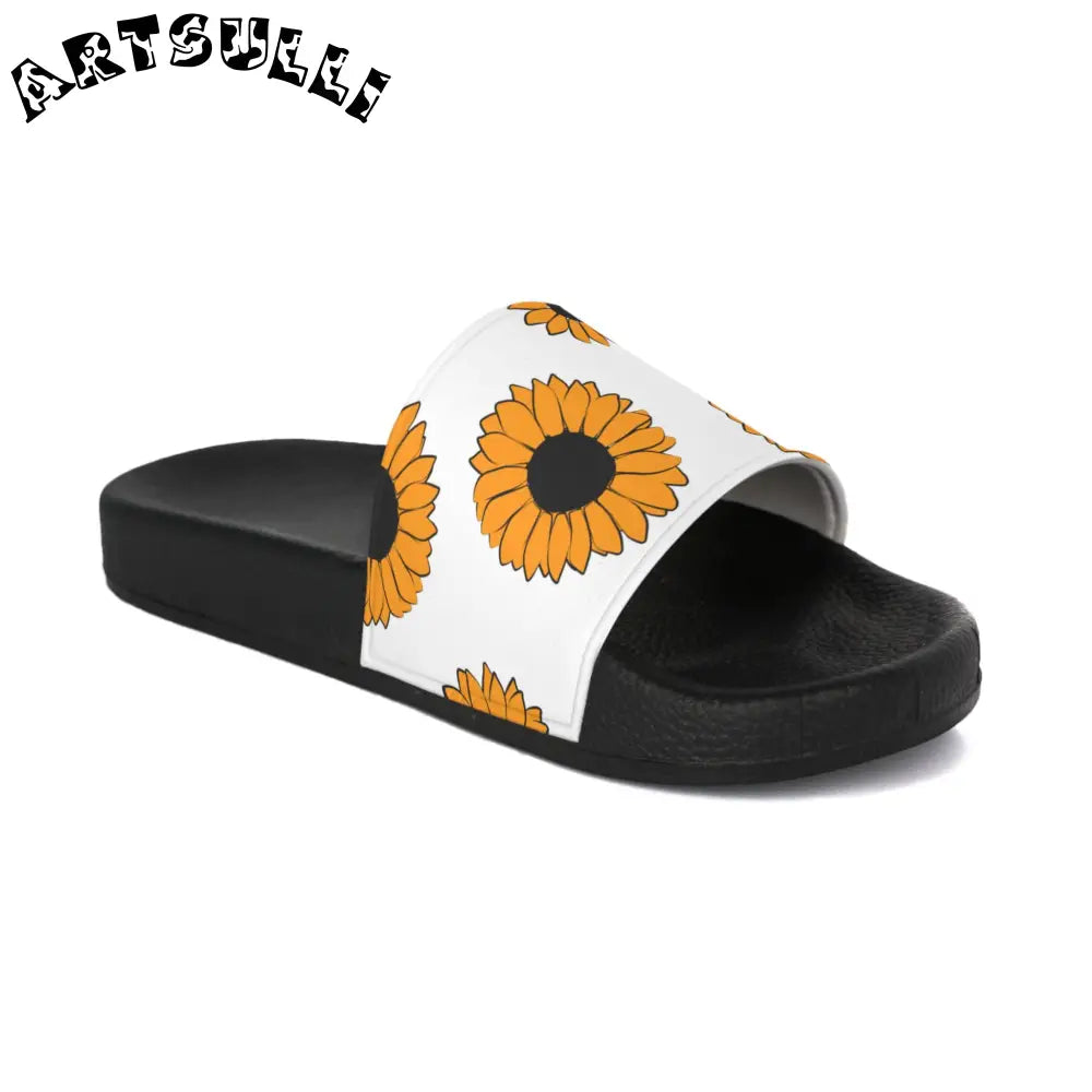 JAKKOUTTHEBXX Sunflowers Men’s Slide Sandals JAKKOUTTHEBXX Artsulli