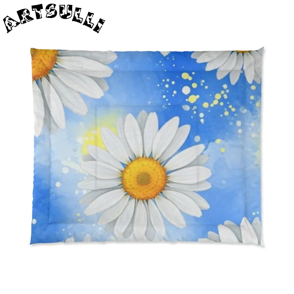 JAKKOUTTHEBXX Daisies Comforter JAKKOUTTHEBXX Artsulli - Art