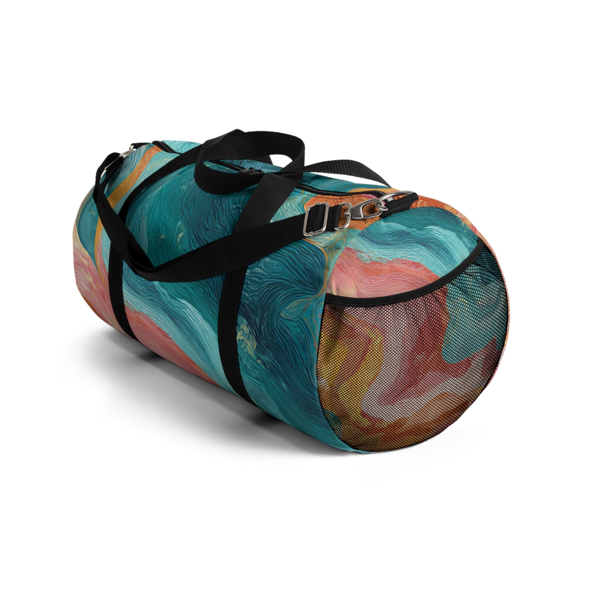 Liquid Marble Spill Duffel Bag, Artsulli - Art is Long, Life is Short, Bags, , , , , , , 