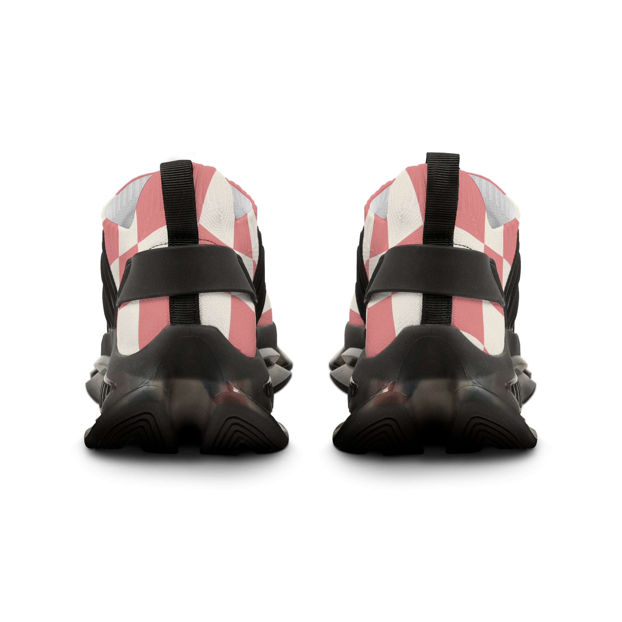 Retro Checkered Grassland Sprites Men's Mesh Sneakers, Artsulli - Art is Long, Life is Short, Shoes, , , , , , , 