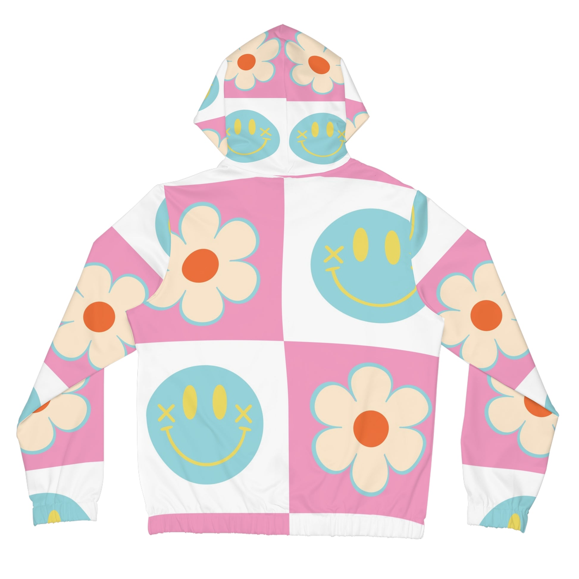 Madotsukis Grin Bloom Women’s Full-Zip Hoodie (AOP), Artsulli - Art is Long, Life is Short, All Over Prints, , , , , , , 