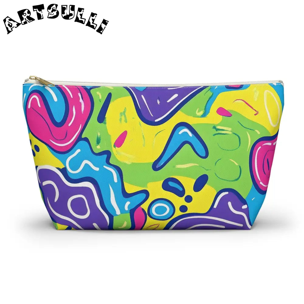 JAKKOUTTHEBXX Colorful Abstract T-Bottom Pouch 2025
