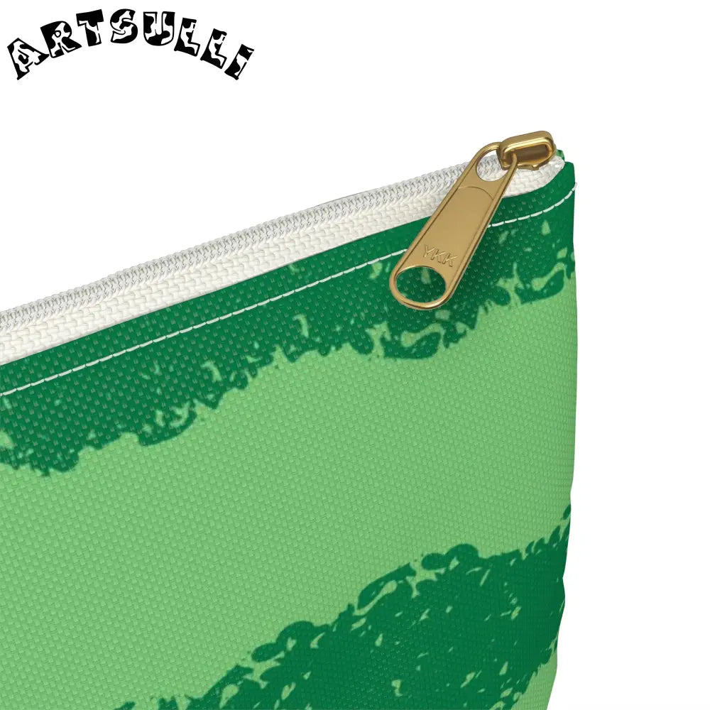 JAKKOUTTHEBXX Watermelon Green Accessory Pouch JAKKOUTTHEBXX