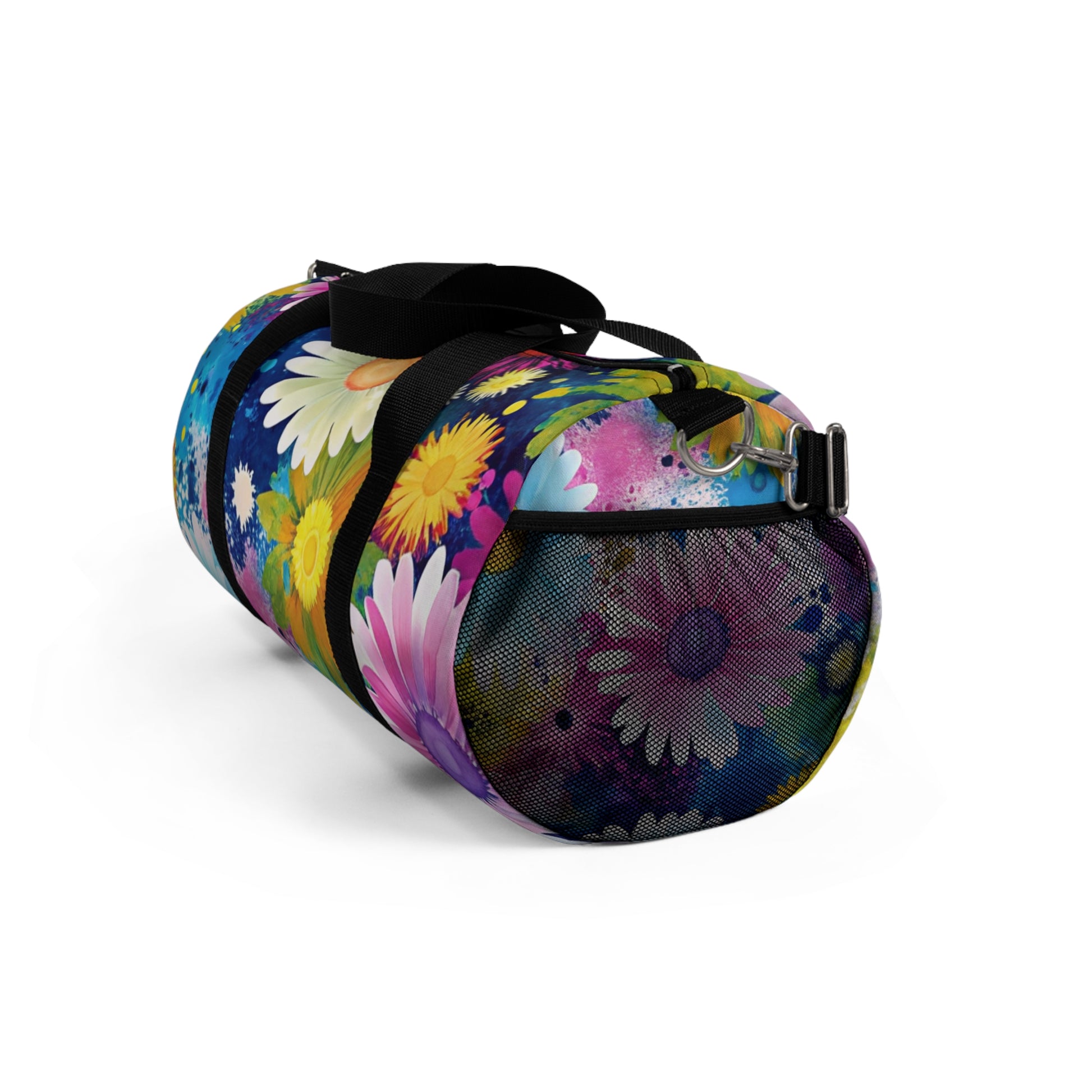 Magical Flower Explosion II Multi-Color Duffel Bag, Artsulli - Art is Long, Life is Short, Bags, , , , , , , 