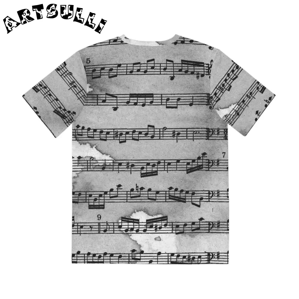 JAKKOUTTHEBXX Sheet Music All Over Print T-Shirt 2025