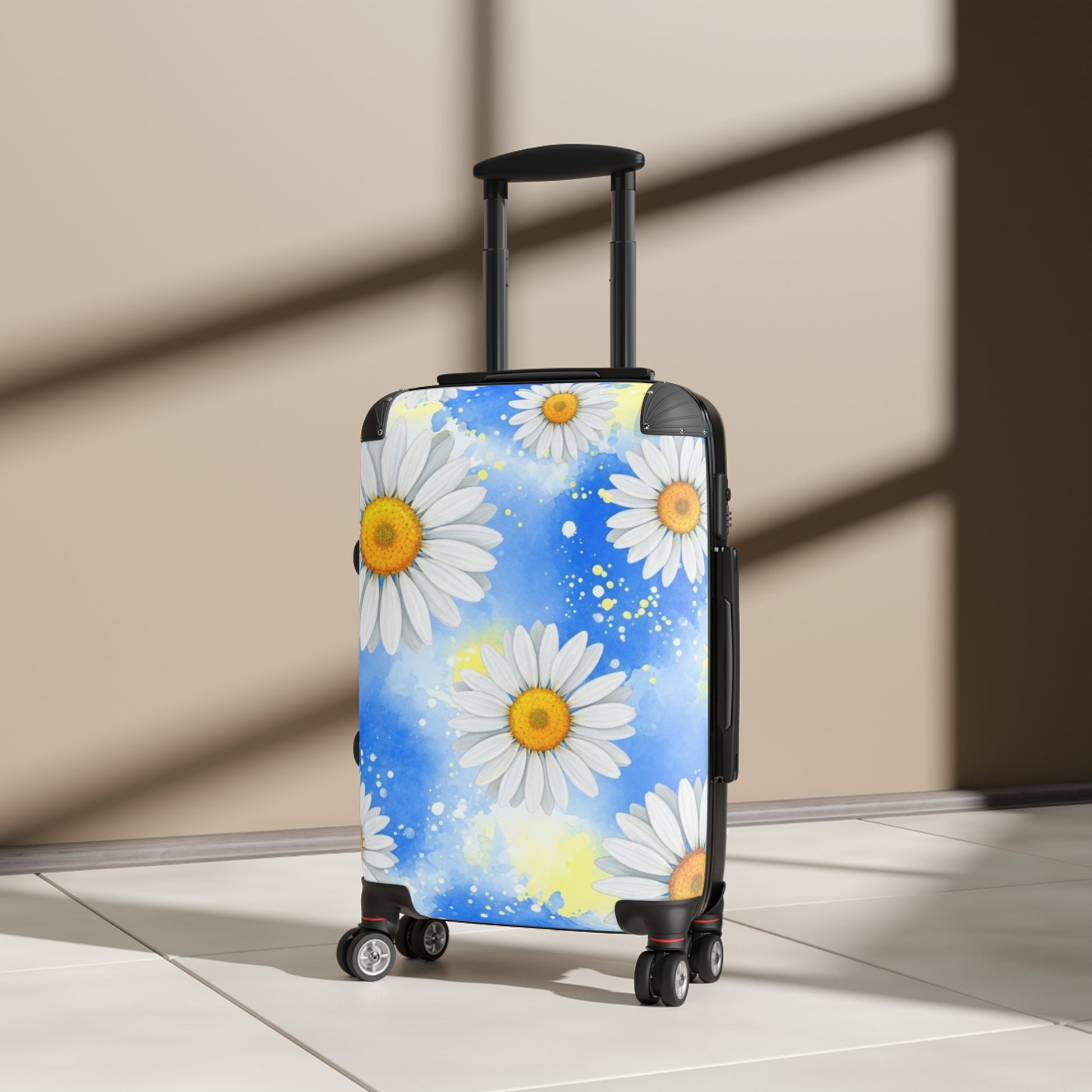 Daisies Suitcase, Artsulli - Art is Long, Life is Short, Bags, , , , , , , 