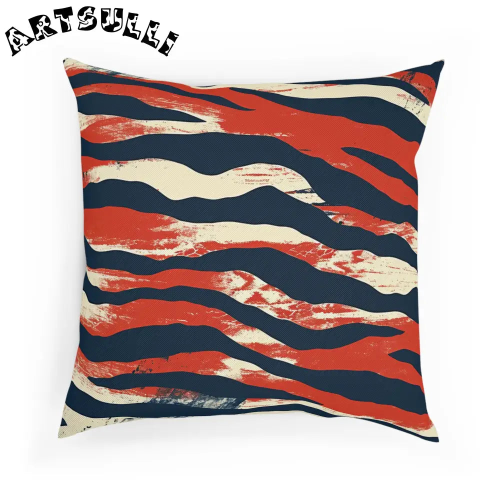 JAKKOUTTHEBXX Capricious Tiger Wave Cushion JAKKOUTTHEBXX Artsulli