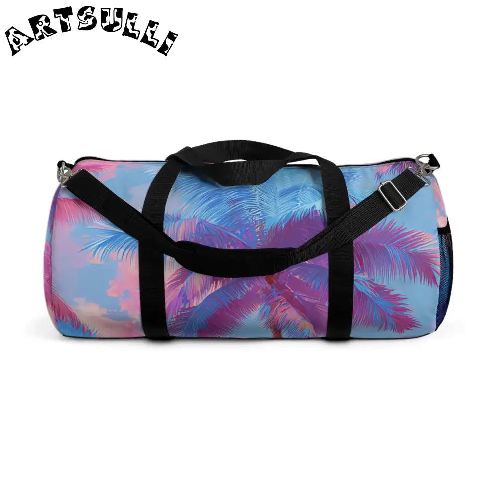 JAKKOUTTHEBXX Ethereal Pastel Palms Duffel Bag JAKKOUTTHEBXX