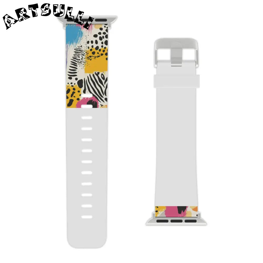 JAKKOUTTHEBXX Rae Zebra Rhapsody Watch Band for Apple Watch