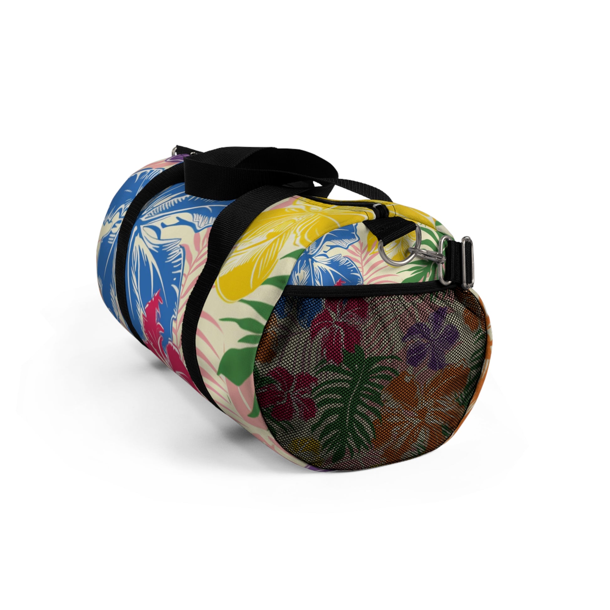 Blooming Tropical Flowers Duffel Bag, Artsulli - Art is Long, Life is Short, Bags, , , , , , , 