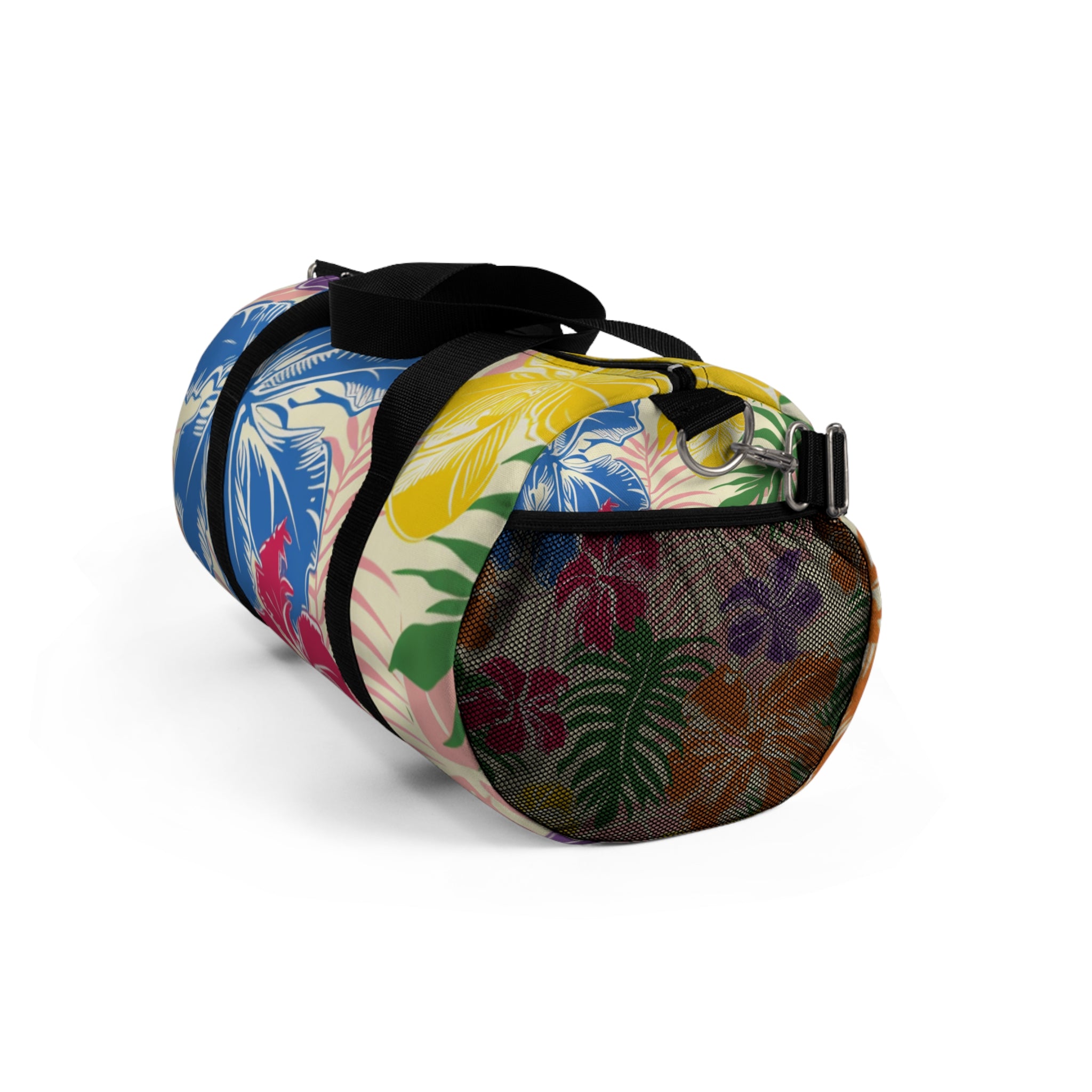 Blooming Tropical Flowers Duffel Bag, Artsulli - Art is Long, Life is Short, Bags, , , , , , , 