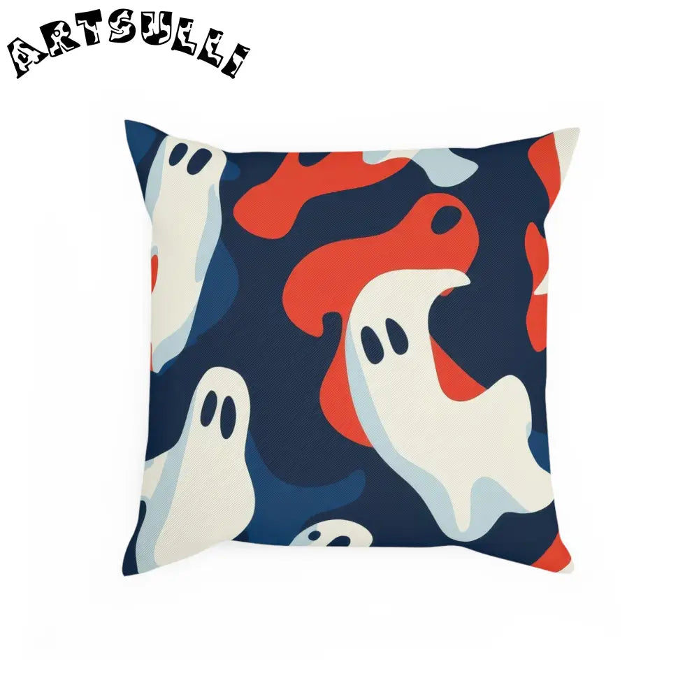 JAKKOUTTHEBXX Camo Ghosts Cushion JAKKOUTTHEBXX Artsulli - Art