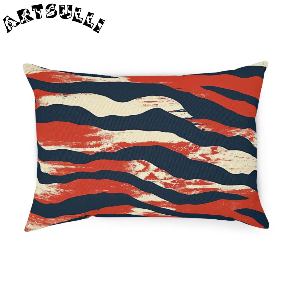 JAKKOUTTHEBXX Capricious Tiger Wave Cushion JAKKOUTTHEBXX Artsulli