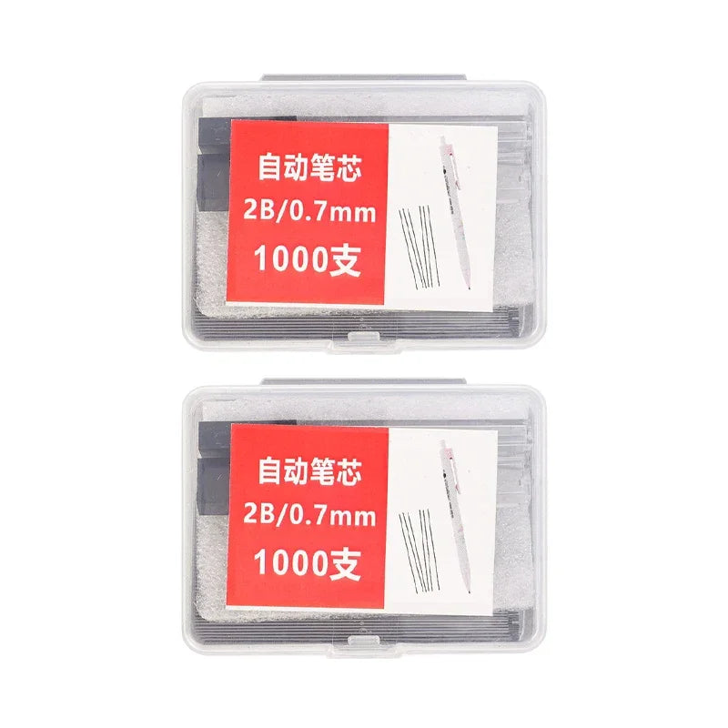 Buy The Best By Artsulli - Art is Long Life Short - Large Capacity Pencil Lead 0.5 0.7 2B Refills Replaceable Mechanical Student Drawing