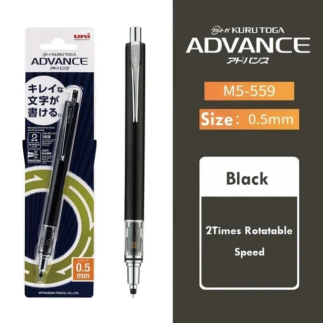 Buy The Best By Artsulli - Art is Long Life Short - Japan UNI KURA TOGA Mechanical Pencil 0.5mm Automatic Rotation Drawing Special M5-559