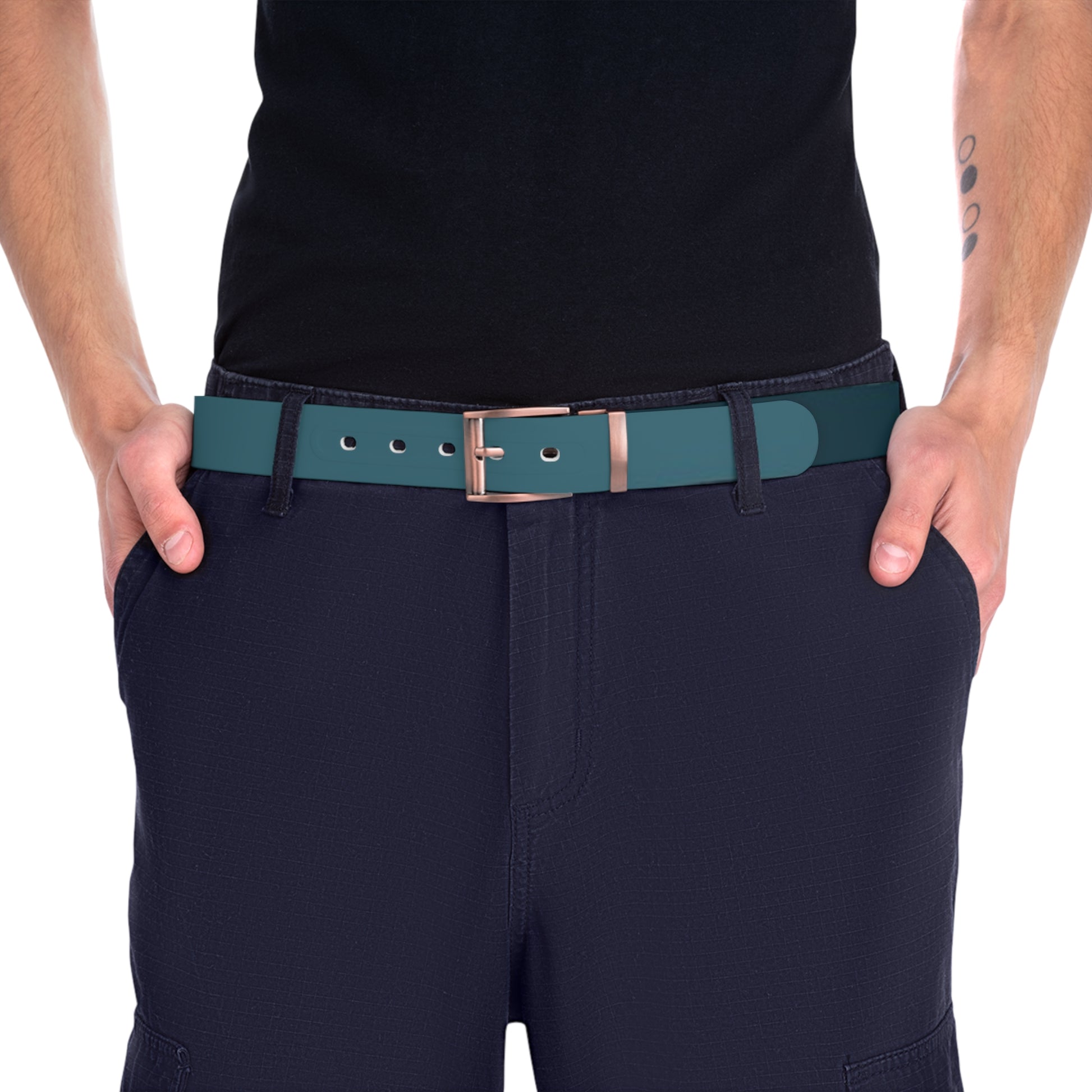 Blue Camouflage Belt, Artsulli - Art is Long, Life is Short, Accessories, , , , , , , 