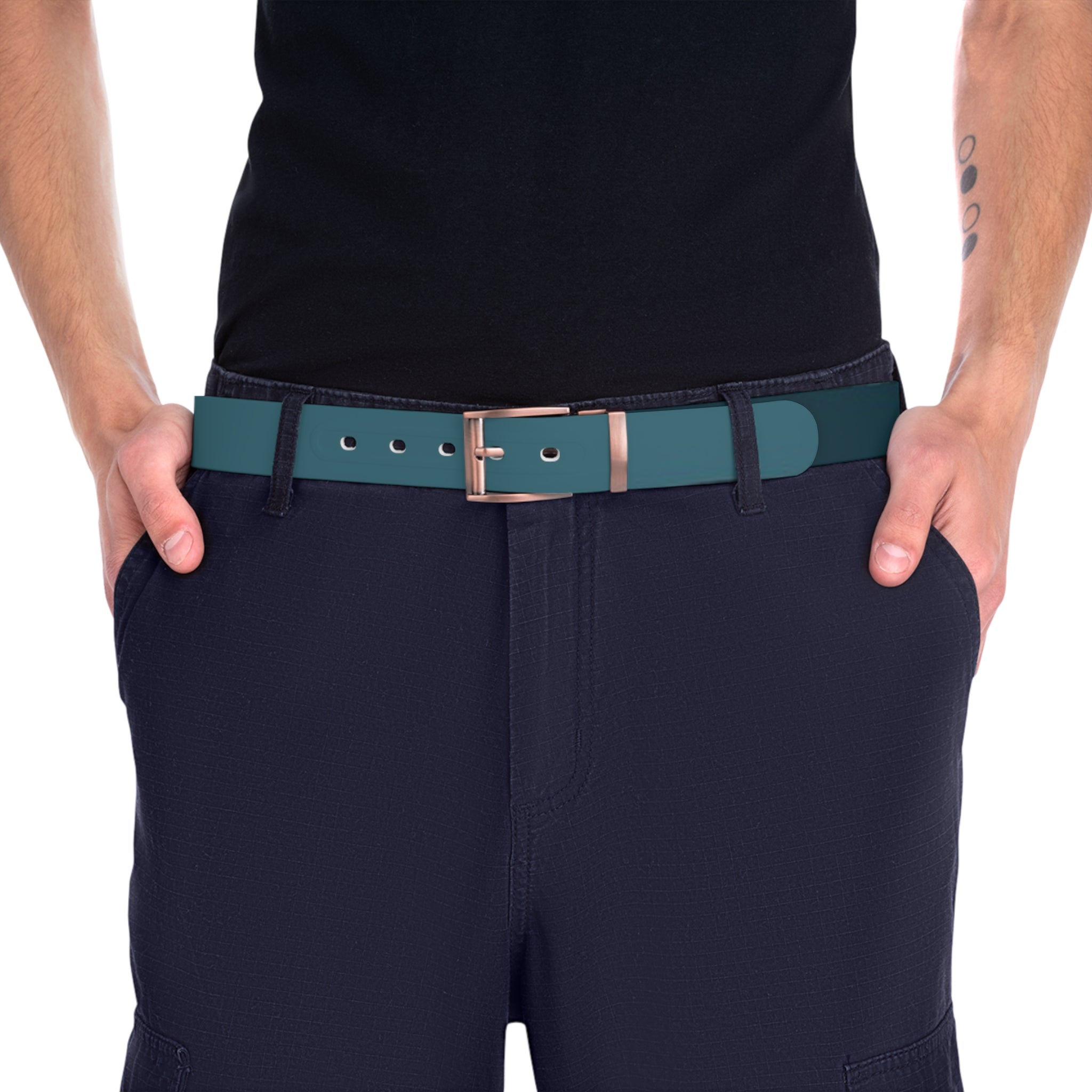 Blue Camouflage Belt, Artsulli - Art is Long, Life is Short, Accessories, , , , , , , 