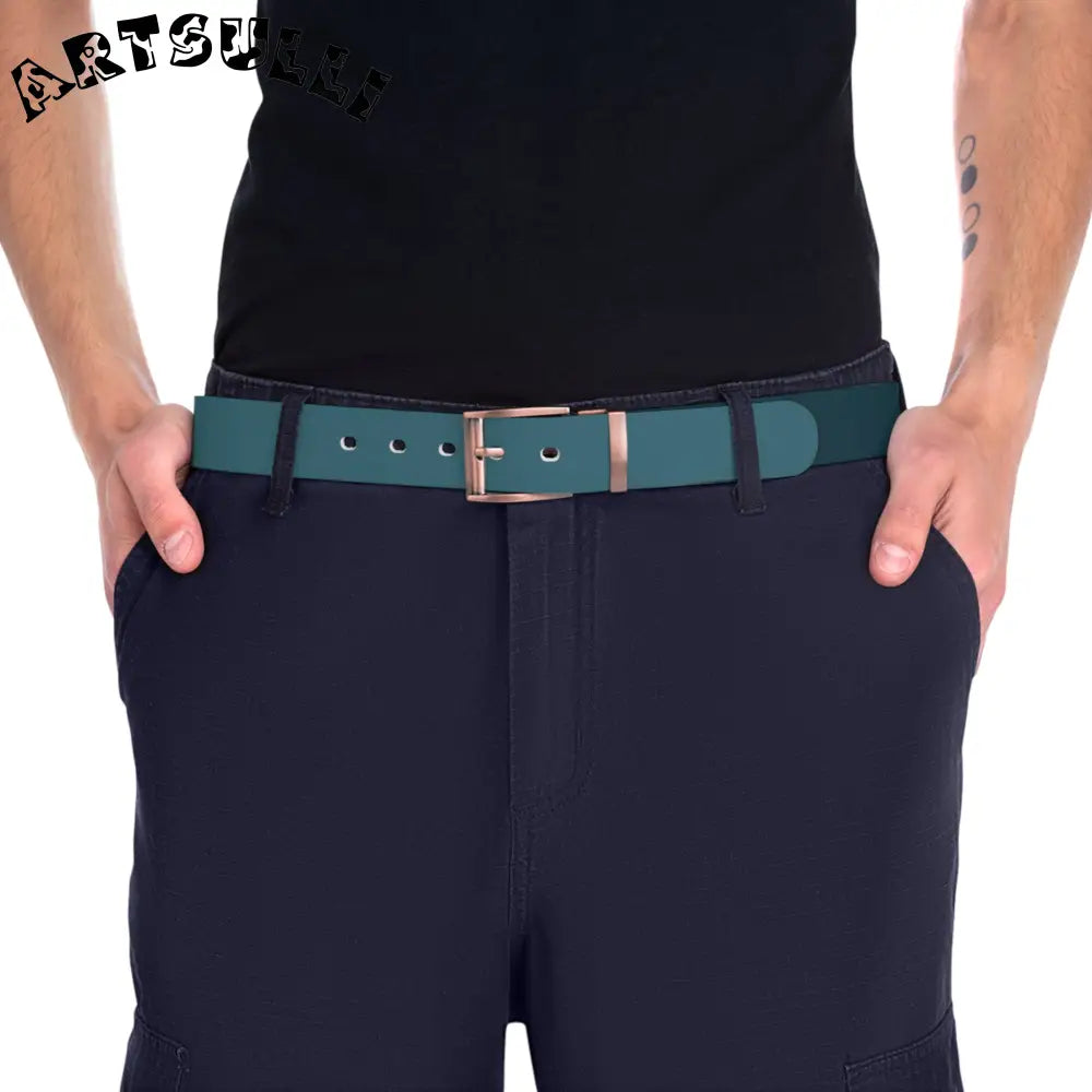 JAKKOUTTHEBXX Blue Camouflage Belt JAKKOUTTHEBXX Artsulli - Art