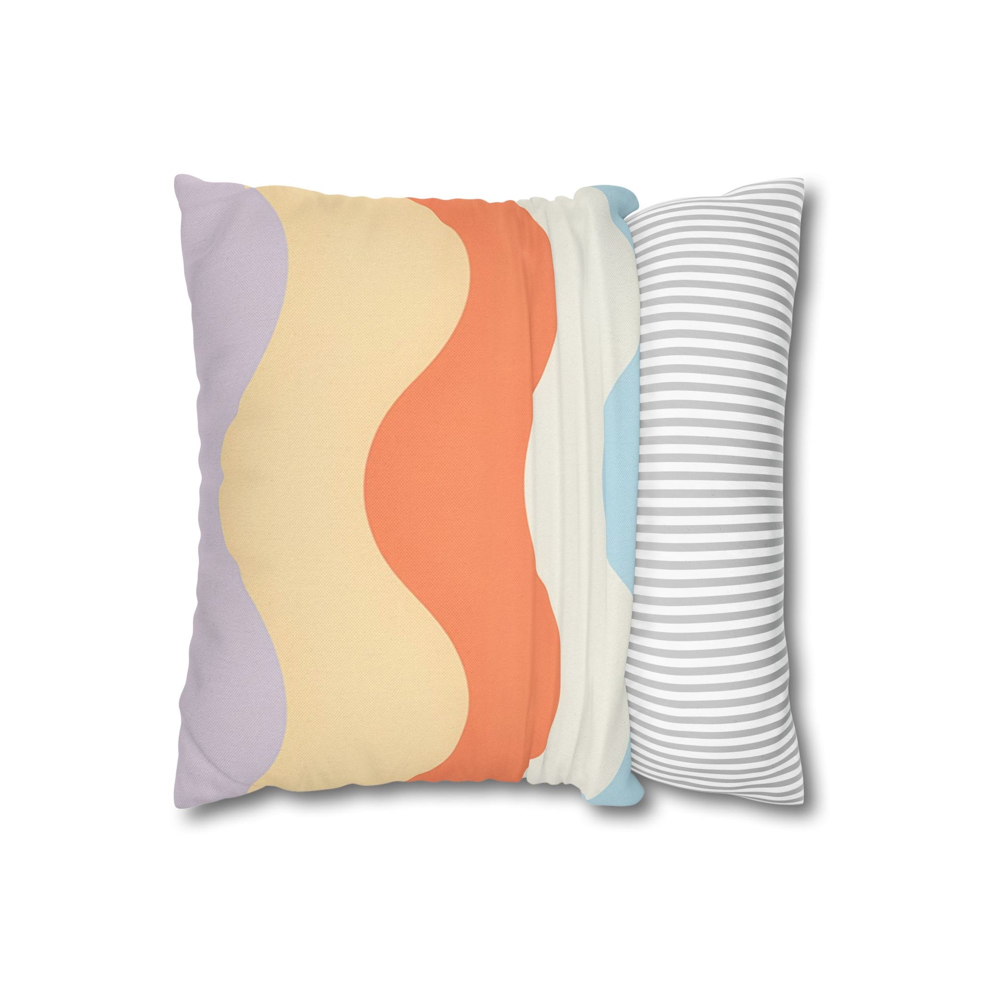 Spun Polyester Square Pillowcase, Artsulli - Art is Long, Life is Short, Home Decor, , , , , , , 
